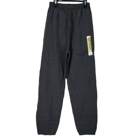 Hanes Men's Cinch Leg‎ Grey Sweatpants Joggers Size Small - Picture 1 of 6